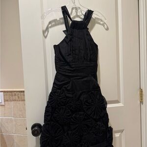 Chic Black Strapless Dress